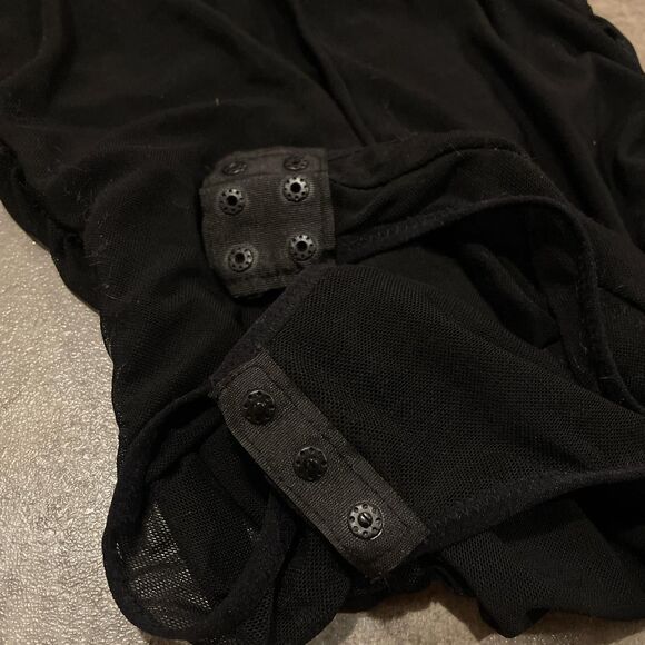 vintage y2k just sexy lingerie body suit playsuit size medium - Picture 4 of 8